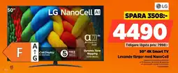 Power LG 50" 4K Smart TV erbjuda
