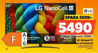 LG NanoCell AI 65"