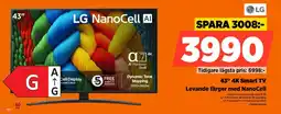 Power LG 43" 4K Smart TV erbjuda