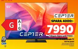 Power Cepter 65" 4K QLED Google TV erbjuda