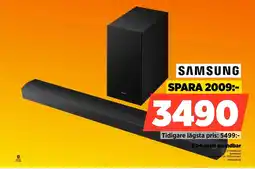 Power Samsung 5.1-kanals soundbar erbjuda