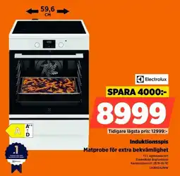 Power Electrolux induktionsspis erbjuda