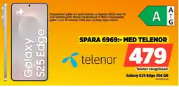 Power Telenor Galaxy S25 Edge 256 GB erbjuda