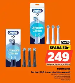 Power Oral-B borsthuvud erbjuda