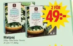 Matöppet Matpaj erbjuda