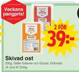 Matöppet Skivad ost erbjuda