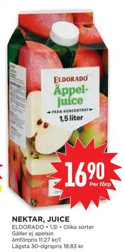 Willys NEKTAR, JUICE erbjuda