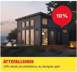 Byggmax Attefallshus erbjuda
