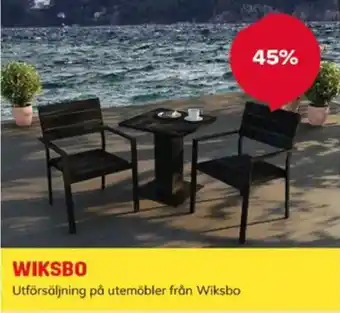 Wiksbo utemöbler