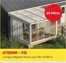 Byggmax Uterum - fix erbjuda