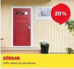 Byggmax Dörrar erbjuda