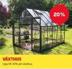 Byggmax Växthus erbjuda