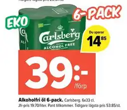 Coop Extra Alkoholfri öl 6-pack erbjuda