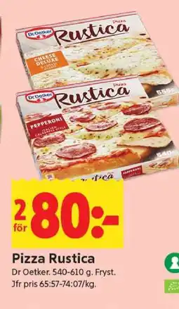 ICA Supermarket PIZZA RUSTICA erbjuda