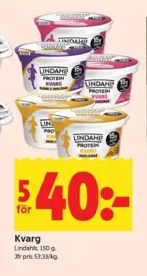ICA Supermarket Kvarg erbjuda