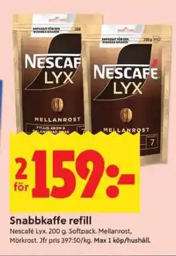 ICA Supermarket Nescafé Lyx erbjuda