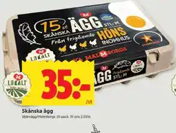 ICA Supermarket Skånska ägg erbjuda