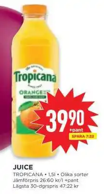 Willys JUICE erbjuda