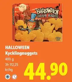 Lidl HALLOWEEN Kycklingnuggets erbjuda