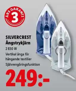 Lidl SILVERCREST Ångstrykjärn erbjuda