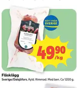 Coop FLÄSKLÄGG erbjuda