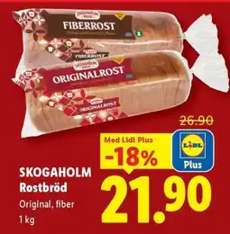 Lidl Skogaholm rostbröd erbjuda