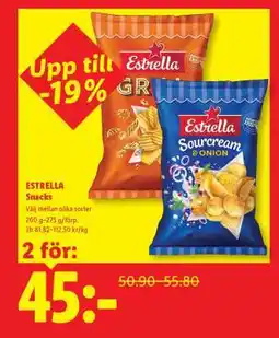 Lidl Estrella Snacks erbjuda