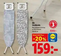 Lidl W5 Strykbräda erbjuda