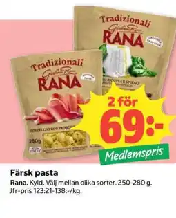 Coop Färsk Pasta erbjuda