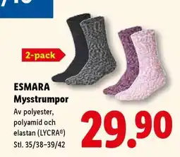 Lidl ESMARA Mysstrumpor erbjuda