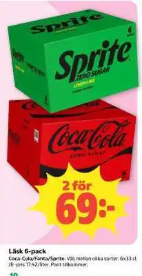 Coop LÄSK 6-PACK erbjuda