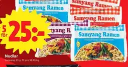 ICA Nära Samyang Ramen erbjuda