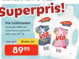 Bo Ohlsson Via tvättmedel erbjuda