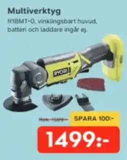 Bo Ohlsson Ryobi multiverktyg erbjuda