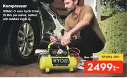 Bo Ohlsson Ryobi kompressor erbjuda