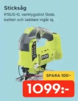 Bo Ohlsson Ryobi sticksåg erbjuda