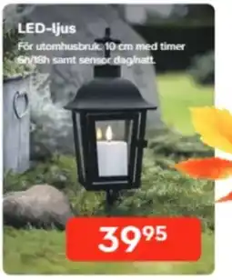 Bo Ohlsson LED-ljus erbjuda
