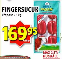Matvärlden Tensta FINGERSUCUK erbjuda