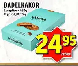 Matvärlden Tensta DADELKAKOR erbjuda