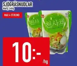 Matdax Wang sjögräsnudlar erbjuda