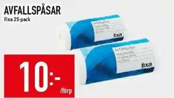 Matdax Fixa avfallspåsar erbjuda