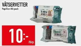 Matdax Papillon våtservetter erbjuda