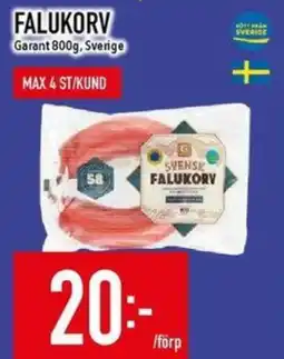 Matdax Falukorv erbjuda