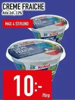 Matdax Köket crème fraiche erbjuda