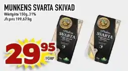 Matdax Munkens svarta skivad erbjuda