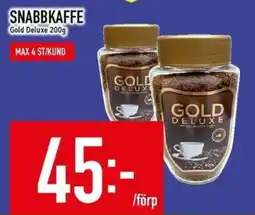 Matdax Snabbkaffe Gold Deluxe erbjuda