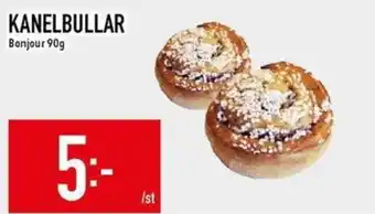 Matdax Bonjour kanelbullar erbjuda
