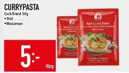 Matdax Cock Brand Curry Pasta erbjuda