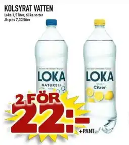 Matdax Loka kolsyrat vatten erbjuda