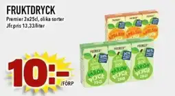 Matdax Premier fruktdryck erbjuda